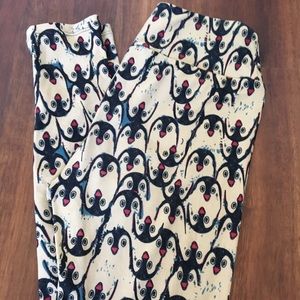 Penguin Lularoe OS, Worn Once, washed Once