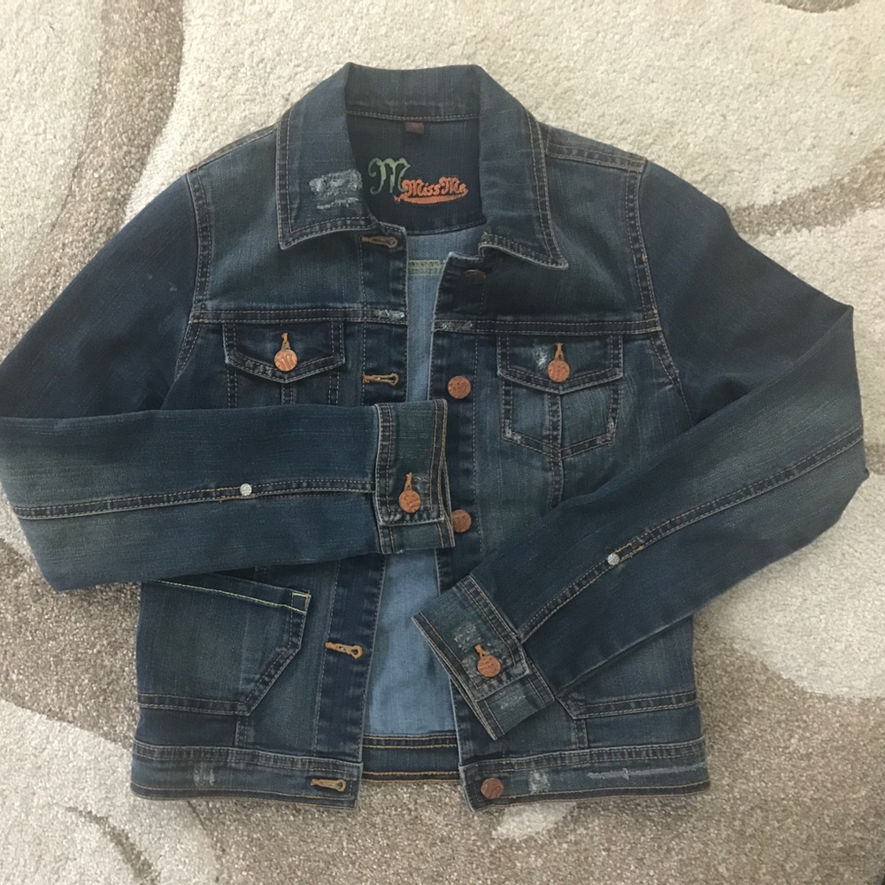 Small Denim Jacket Miss Me