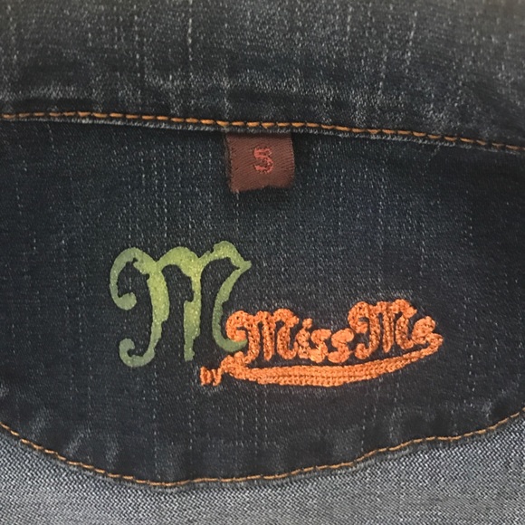 Small Denim Jacket Miss Me - Picture 2 of 5