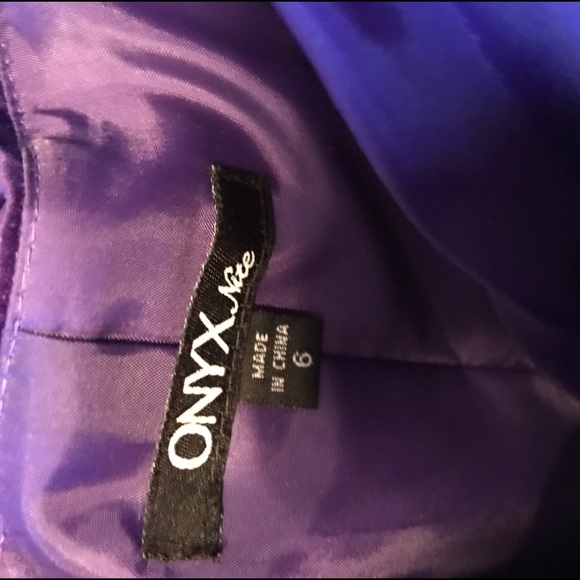 Purple/Fuchsia size 6 prom dress - Picture 4 of 4