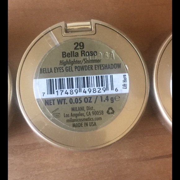 3 Bella Eyeshadow!, Fuchsia, Teal & Rose! - Picture 4 of 8