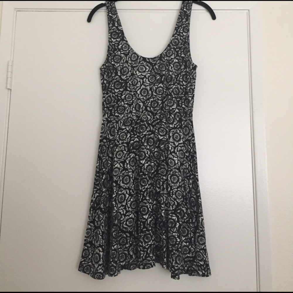 Sold! Black sunflower dress