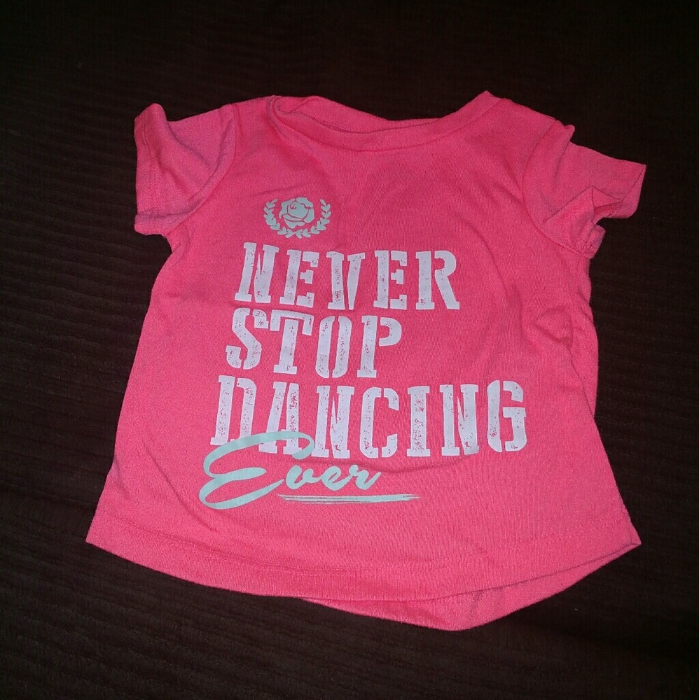Neon pink top