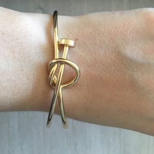 3/$12 Minimalistic Knot Bracelet- gold plated