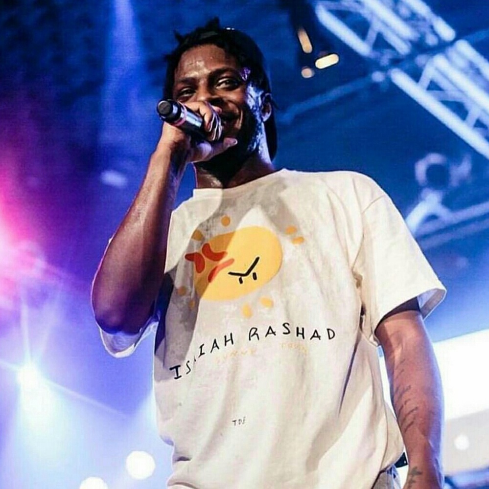 NWOT Isaiah Rashad VIP exclusive tee