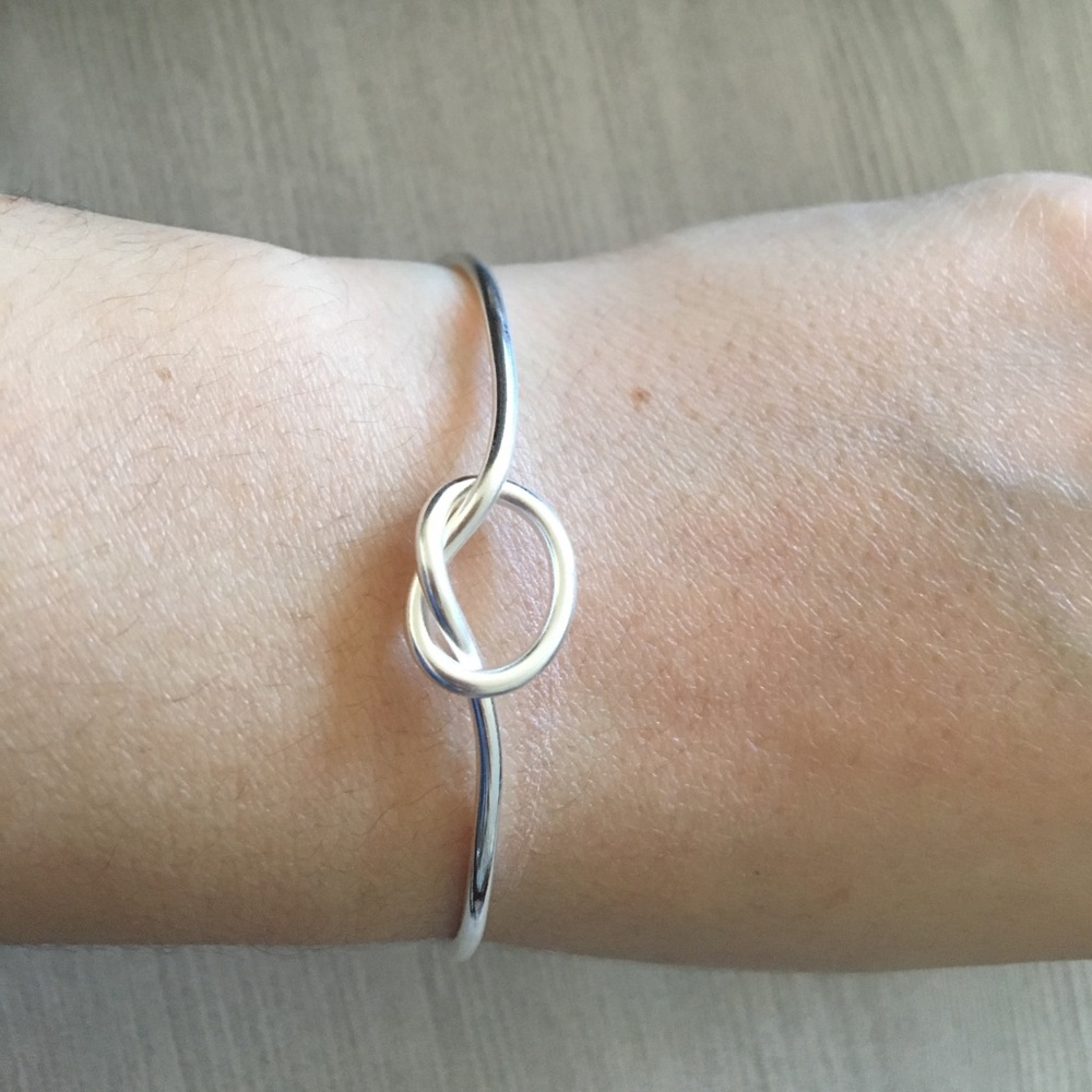 3/$12 Minimalistic Love knot bracelet