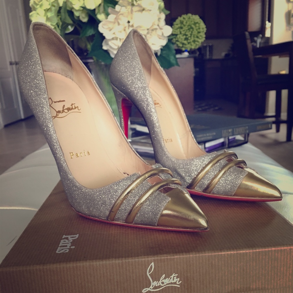 Christian Louboutin stilettos!