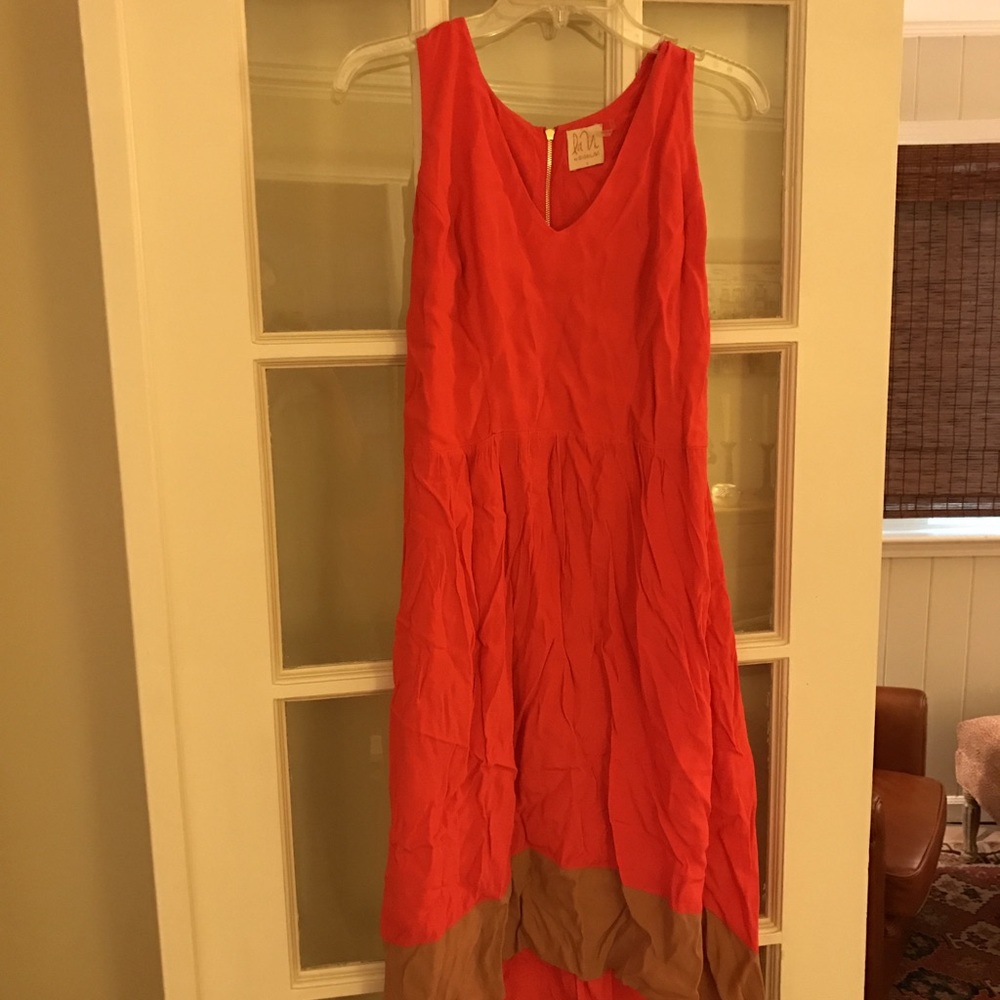 Anthropologie high/low dress