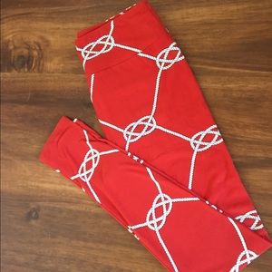 Brand new OS nautical rope leggings by Lularoe