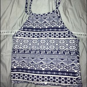 Halter neck crop top