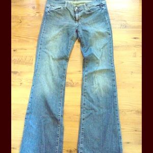 Express flare designer premier denim