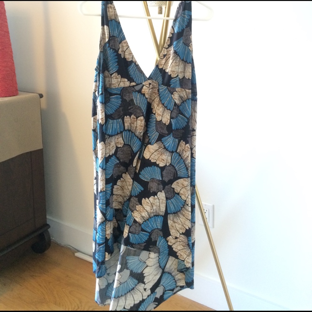 Designer hi low dress Nieves Lavie