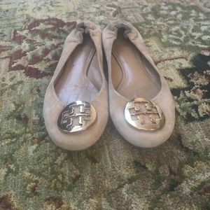 Tory Burch Suede Flats