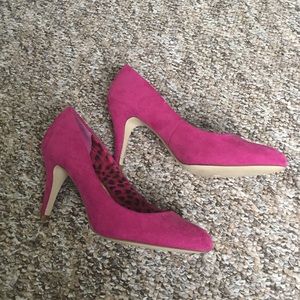 Macy's style & co pink heels