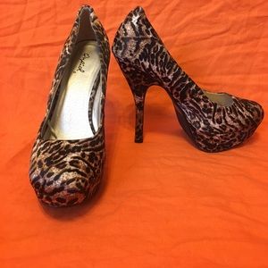 Leopard Print Heels