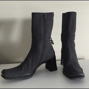 Prada Mid-Calf Fabric Boot