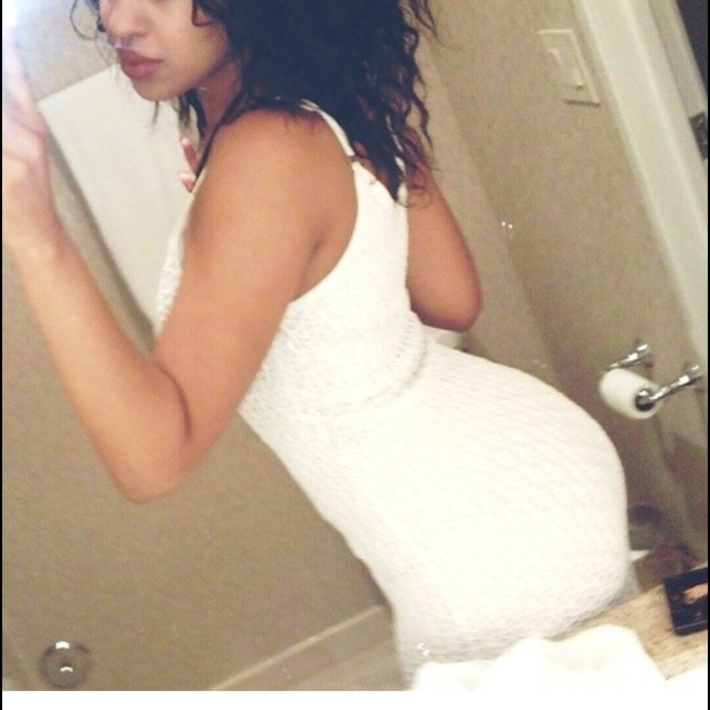 Hand made crochet dress