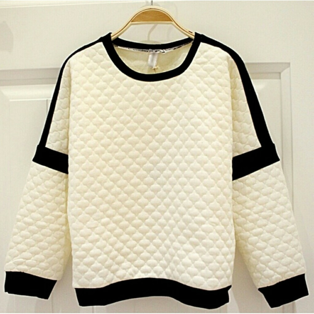 Quilted Sweatshirt