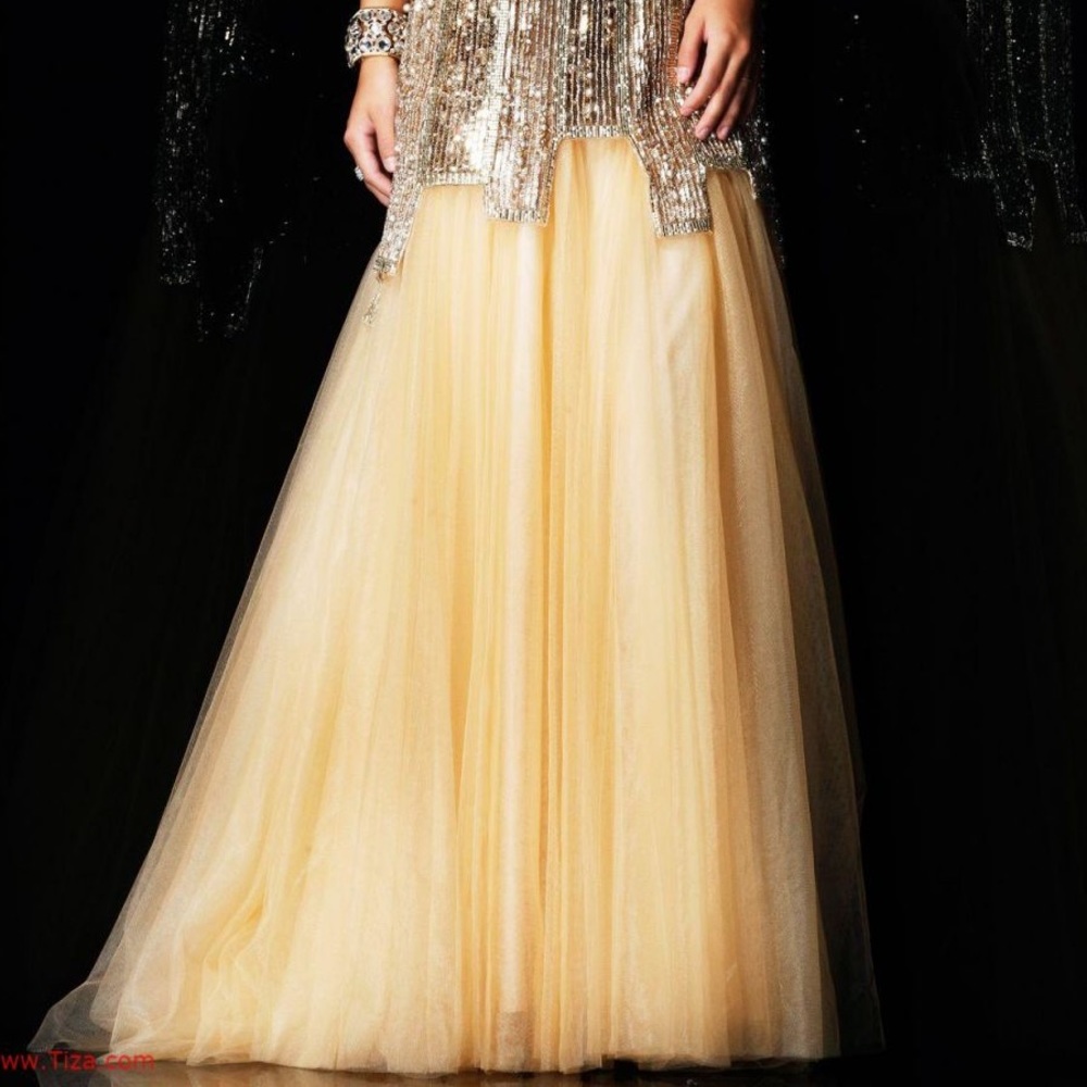 BRAND NEW Sherri Hill Gold Sequin Prom Dress - Picture 8 of 8