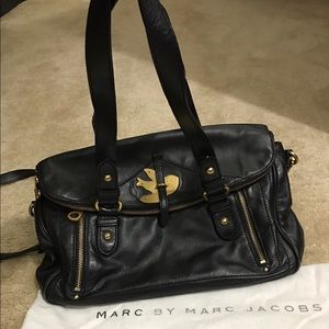 100% Authentic mbmj petal to the metal satchel