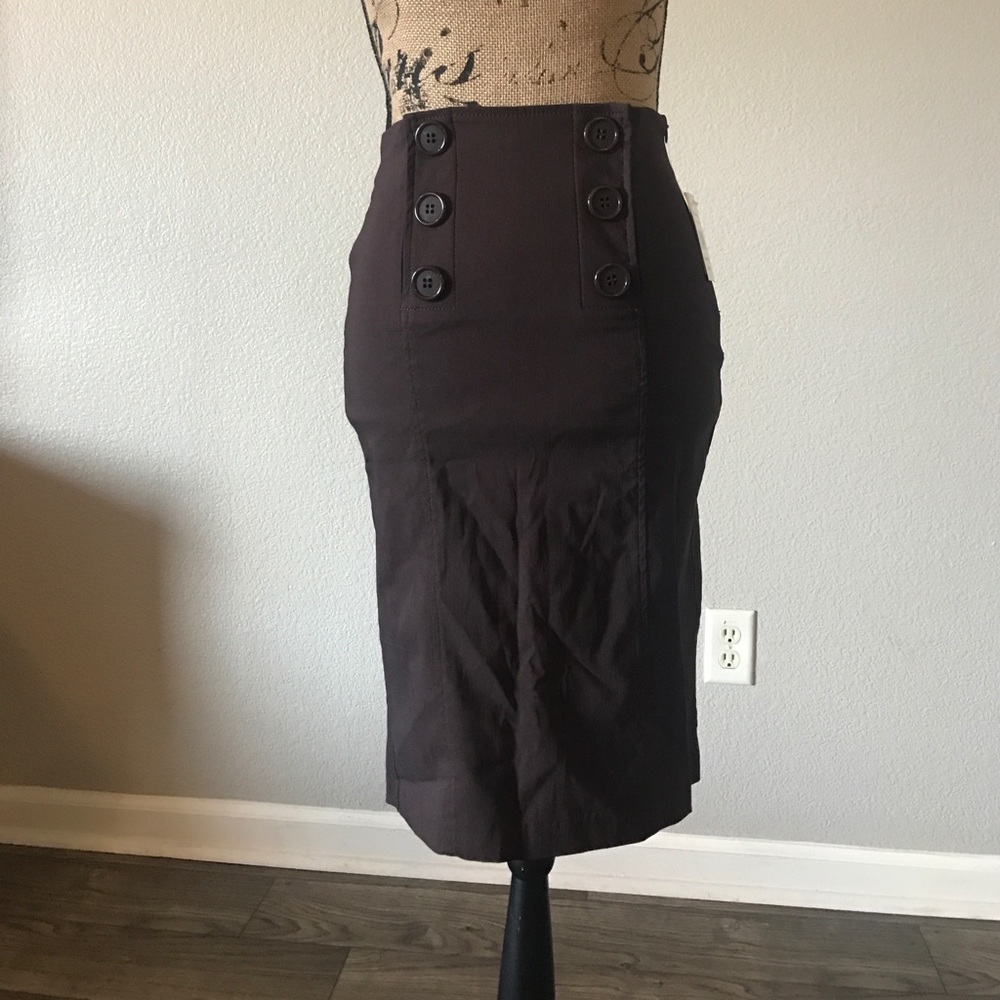Brown skirt