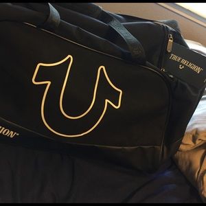 True religion duffle bag