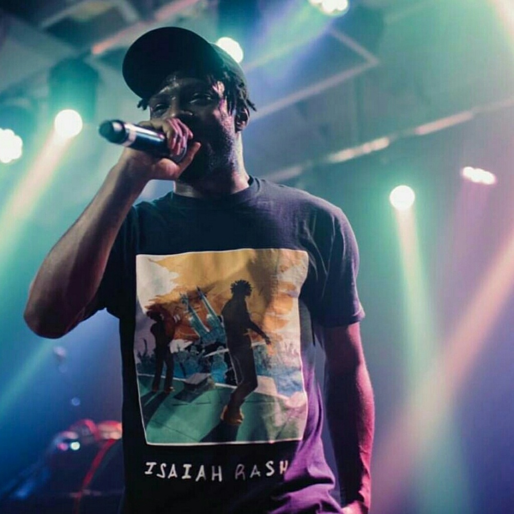 Isaiah Rashad Lil Sunny Tour Venue Exclusive Tee