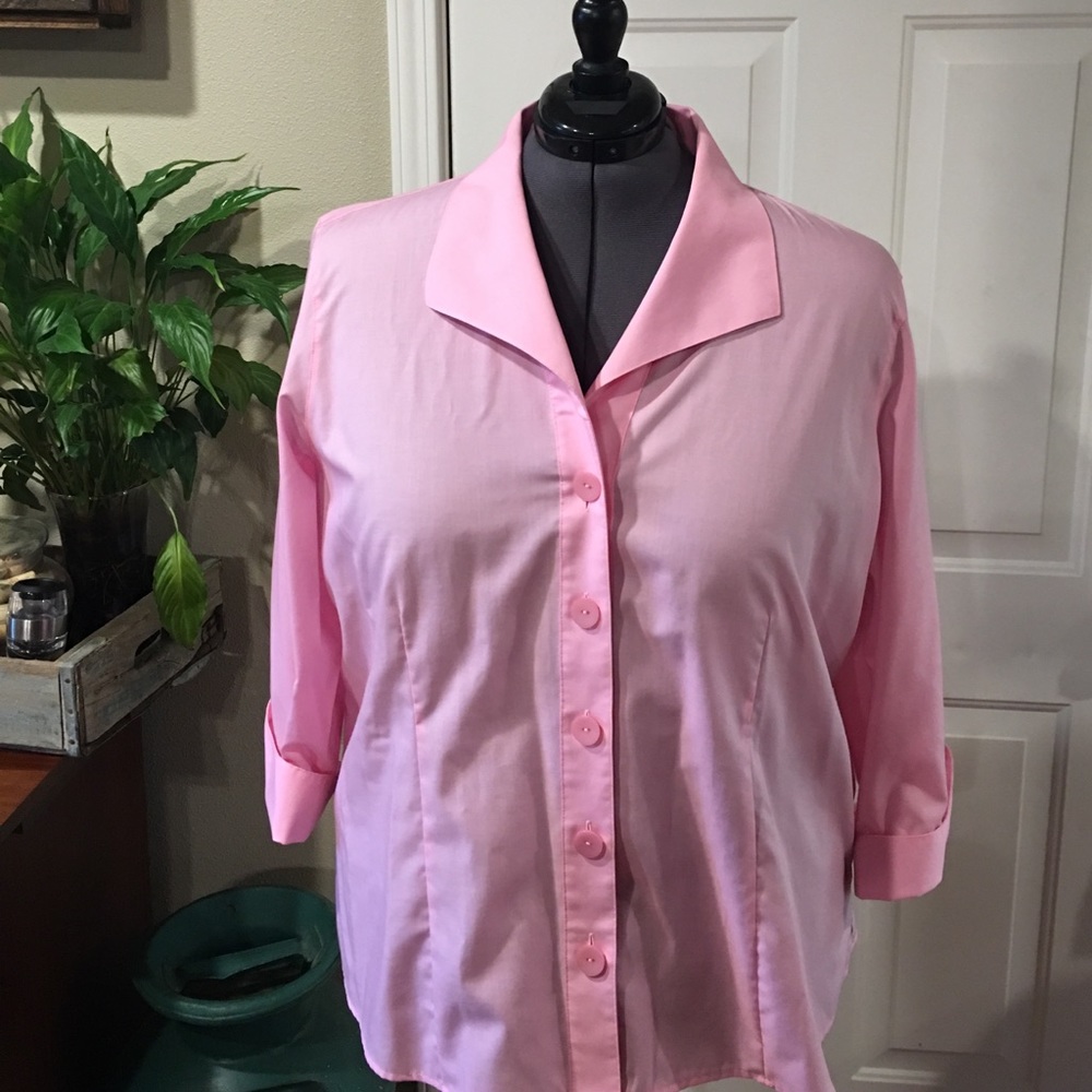 Wrinkle free blouse!