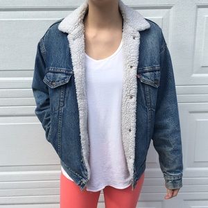 Vintage Levi's Sherpa Jean Jacket