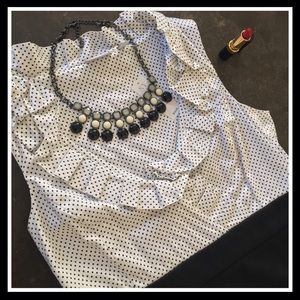 New York & Company ruffle top dress