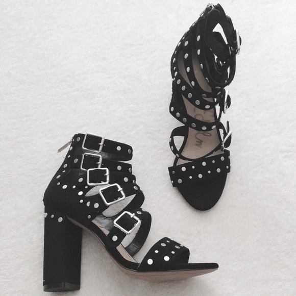 NWOT Sam Edelman York Studded Heel Sandal - Picture 2 of 7