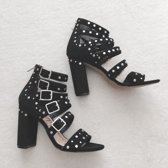 NWOT Sam Edelman York Studded Heel Sandal - Picture 3 of 7