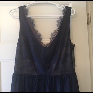 BCBG Navy Blue lace dress