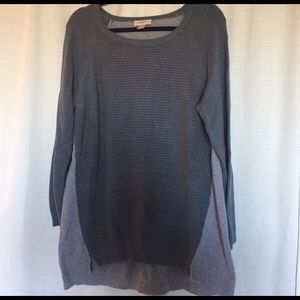 🚨SALE LOFT Women's XL blue/gray tunic sweater