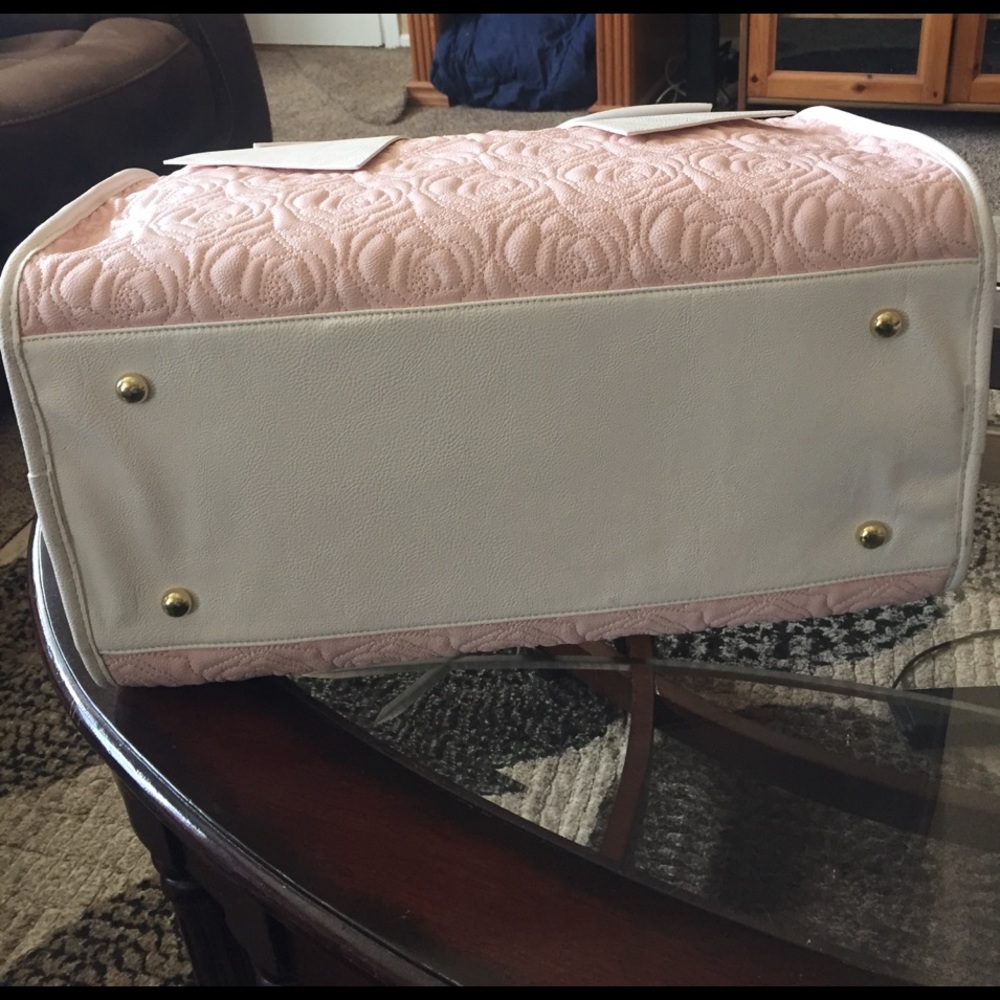 πΈSALEπΈNEW! BETSEY JOHNSON BLUSH WEEKENDER - Picture 4 of 6