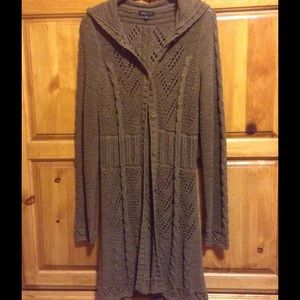 Hooded long seater by BCBG