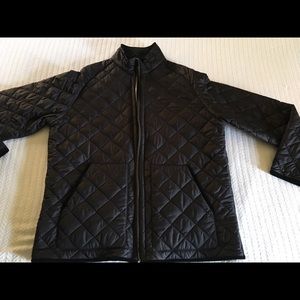 POLO QUILTED BLACK JACKET XL