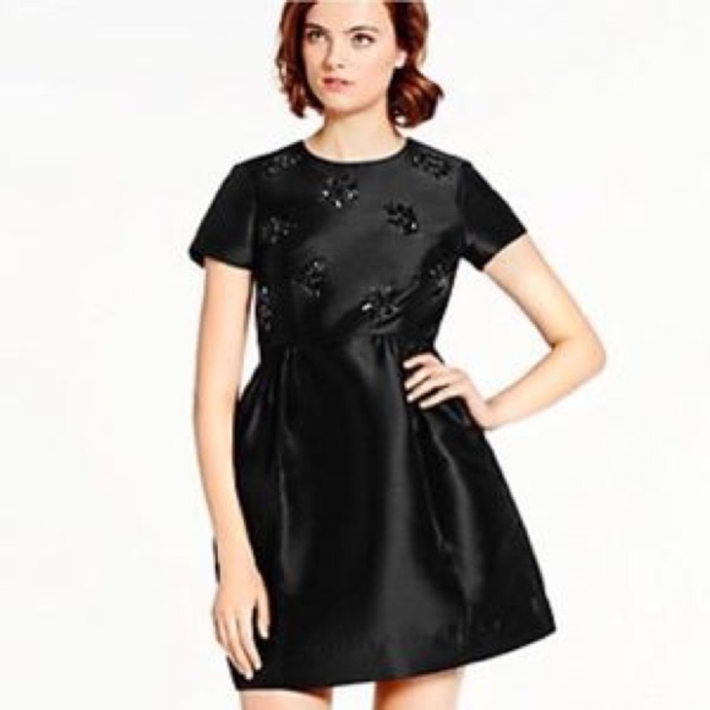 Kate Spade short sleeve embellished dress