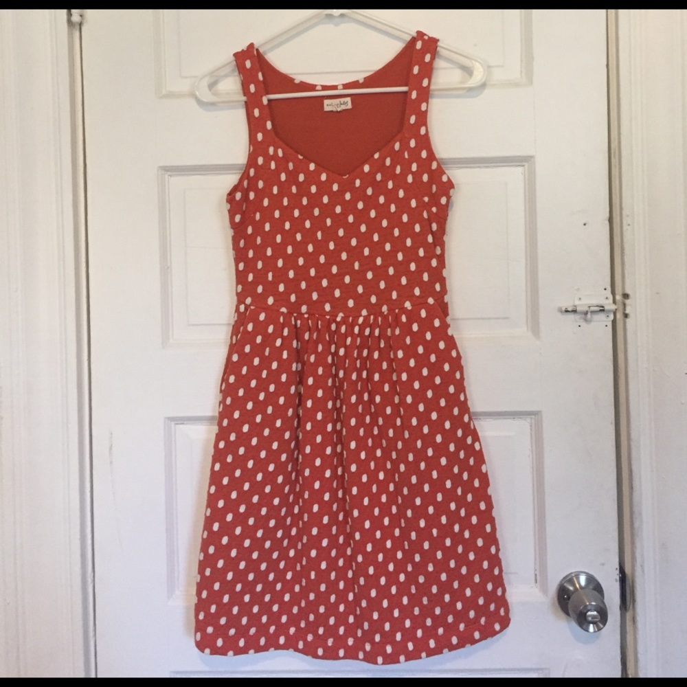 dotted vintage dress