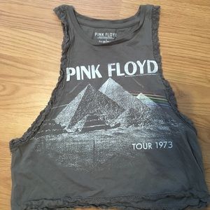 Pink Floyd crop top