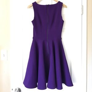Royal purple dress 