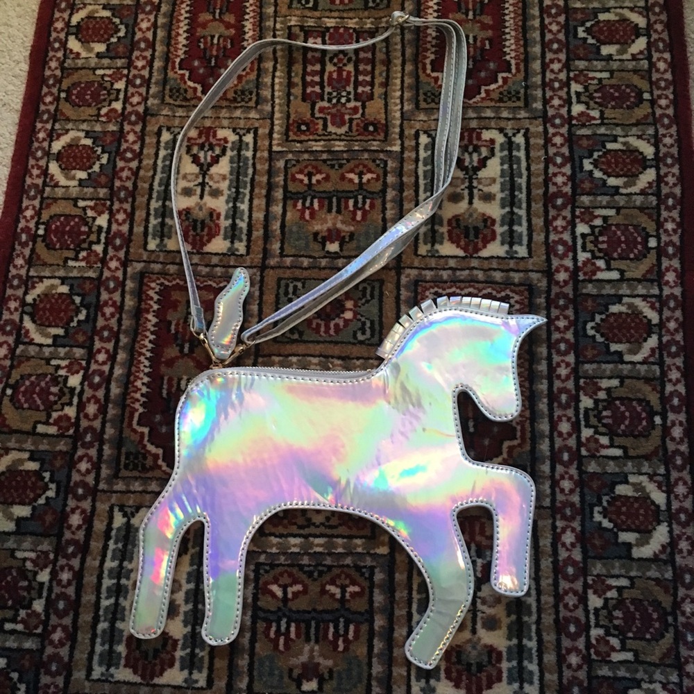 Unicorn clutch purse