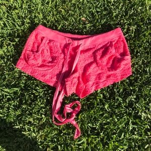 Juicy couture hot pink shorts