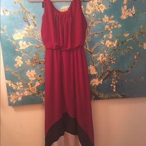 Dark Red Maxi Dress | Sweet Storm