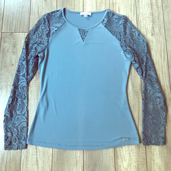 Long Sleeve Calvin Klein Blouse - Picture 1 of 3