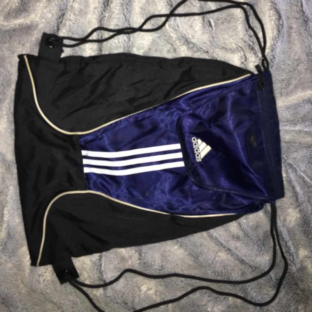 Classic Adidas Drawstring Bag