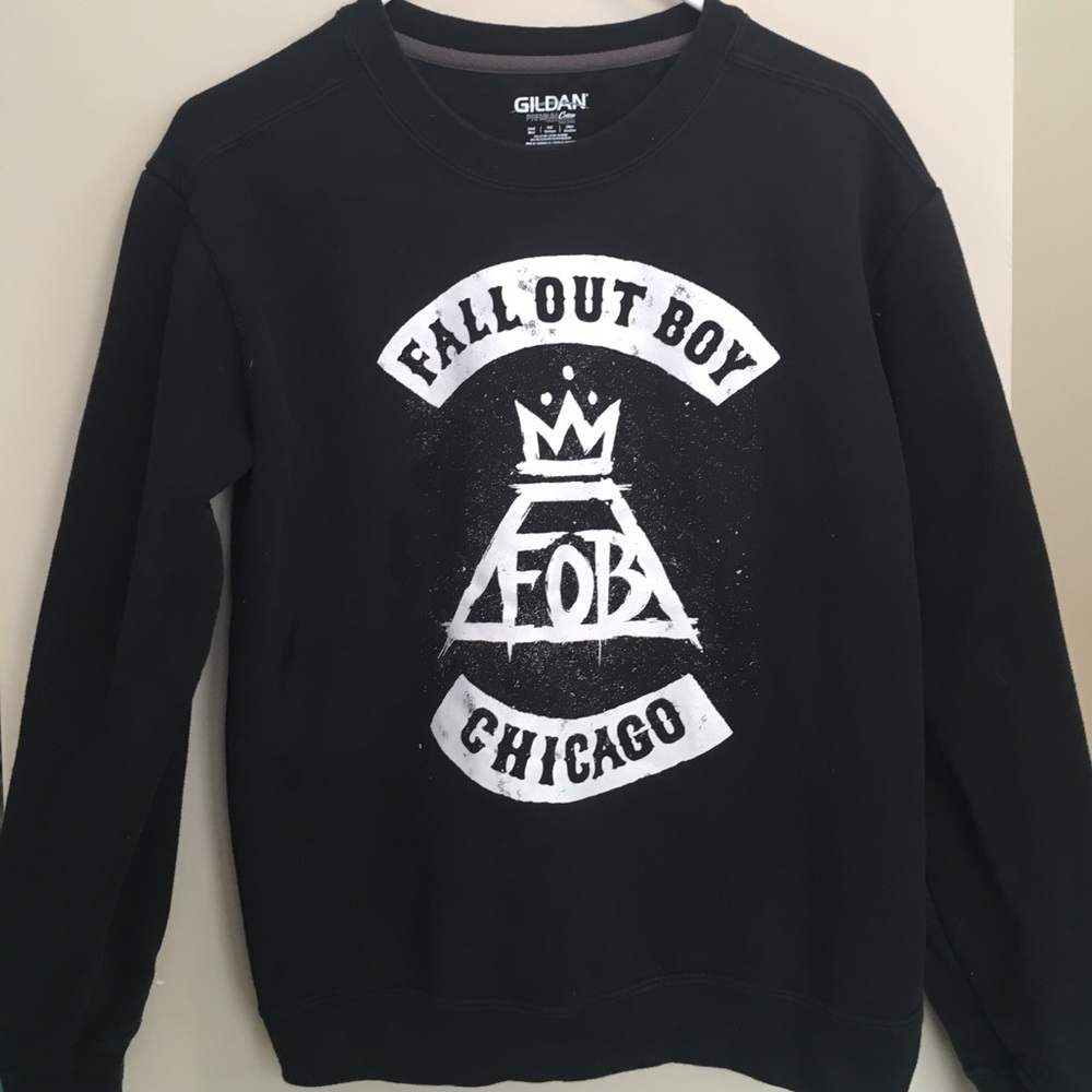 Fall Out Boy crew neck hoodie