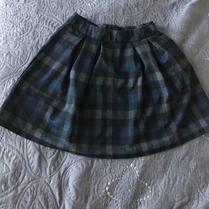 Plaid Skirt