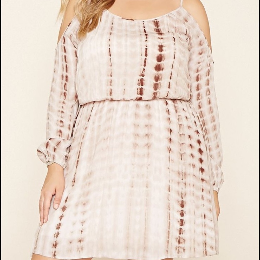 Plus Size Tye Dye Dress