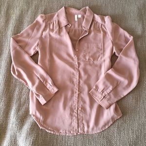 Frenchi: Long Sleeve Button Down